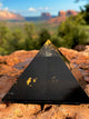 Orgonomy Black Sun Orgonite 8+ Sided Giza Pyramid